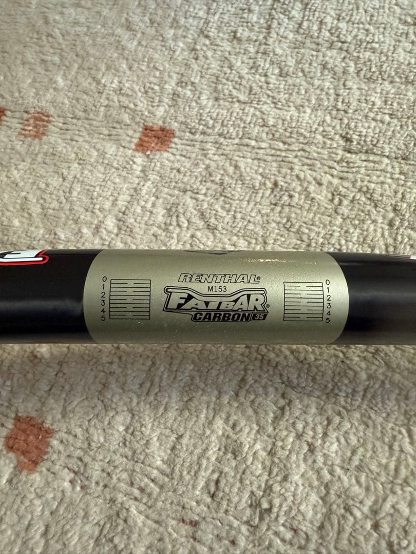 RENTHAL FATBAR CARBON 35mm 20mmライズ ハンドル