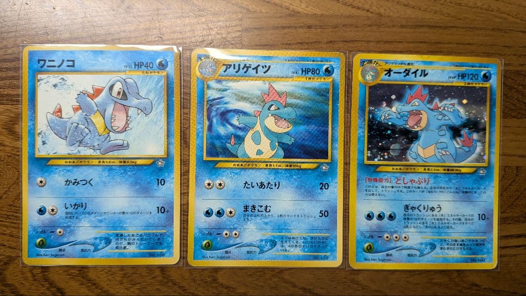 ポケモンカード 旧裏　御三家コレクション 金銀御三家