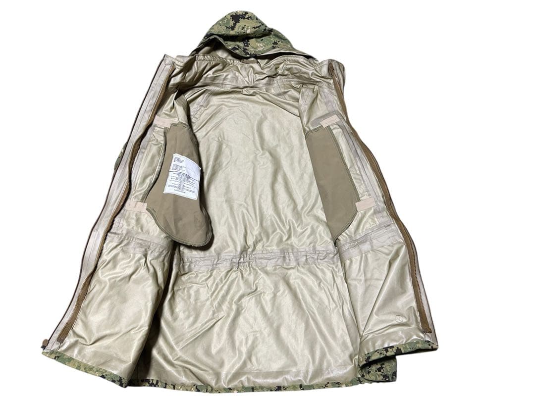美品！USN 米海軍 NWU パーカデジタルカモ 米軍放出品　ゴアテックスLXL