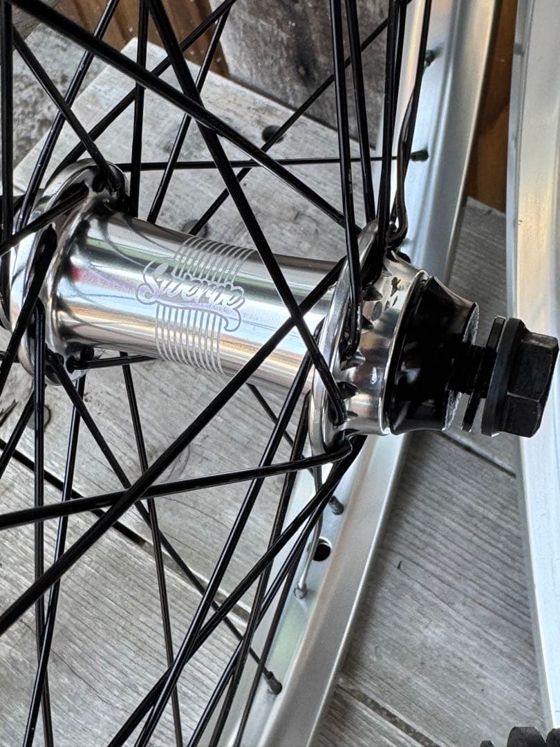 BMX ホイールセットBSD SWERVE X AERO PRO 20インチ