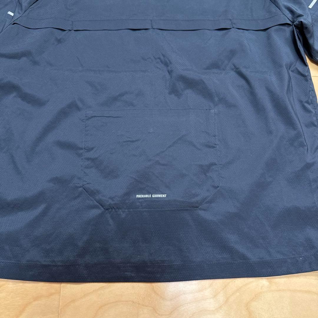 NIKE ランニングジャケット　ウィンドランナー　フルジップ　黒　Lサイズ　新品