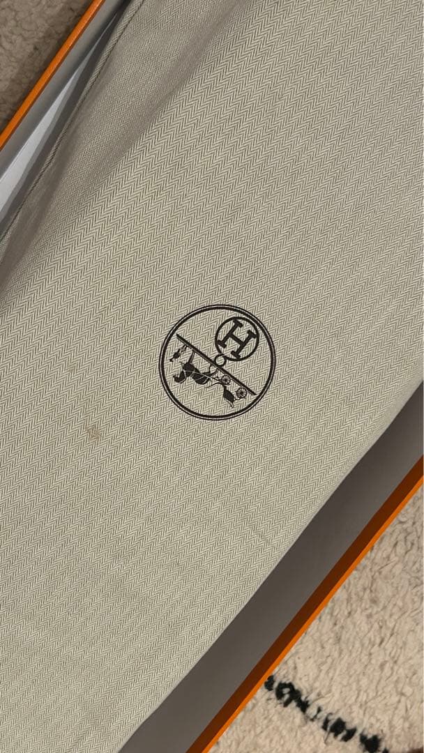 HERMÈS スケートボード ロング ネイビー／ナチュラル 新品未使用
