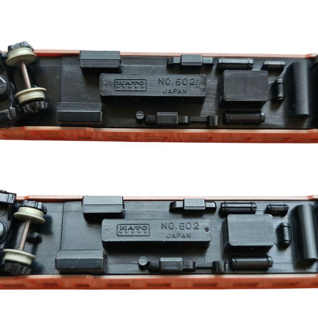 極美品・当時物 KATO Nゲージ 旧製品 4両セット 未使用シール・予備部品付