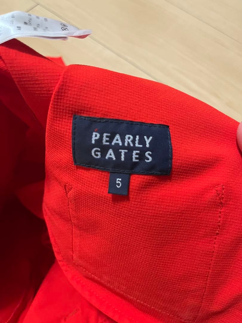 (新品)PEARLY GATES パーリーゲイツ　サイズ5 ハーフパンツ