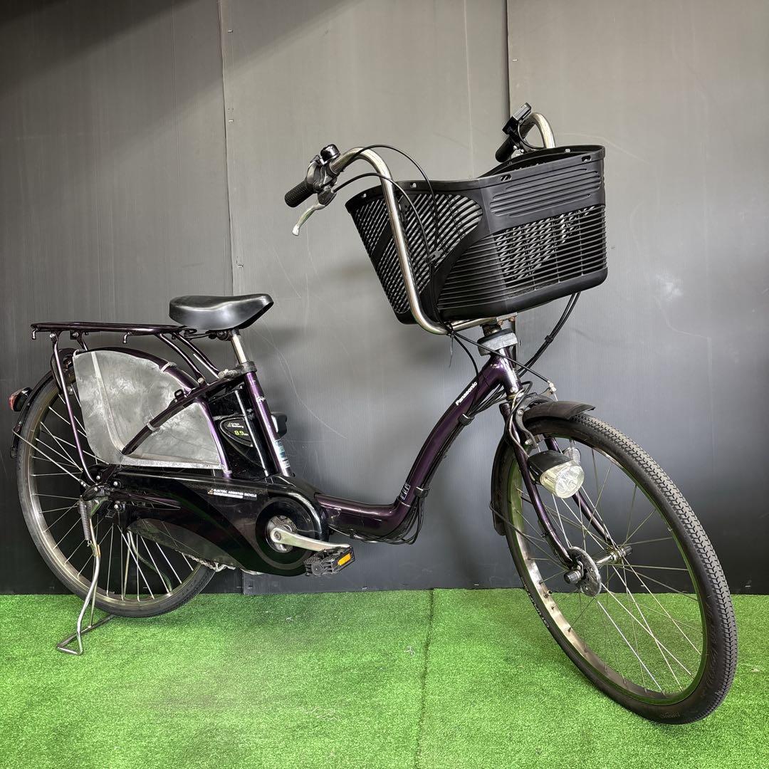 電動自転車 Panasonic Gyutto パープル　64