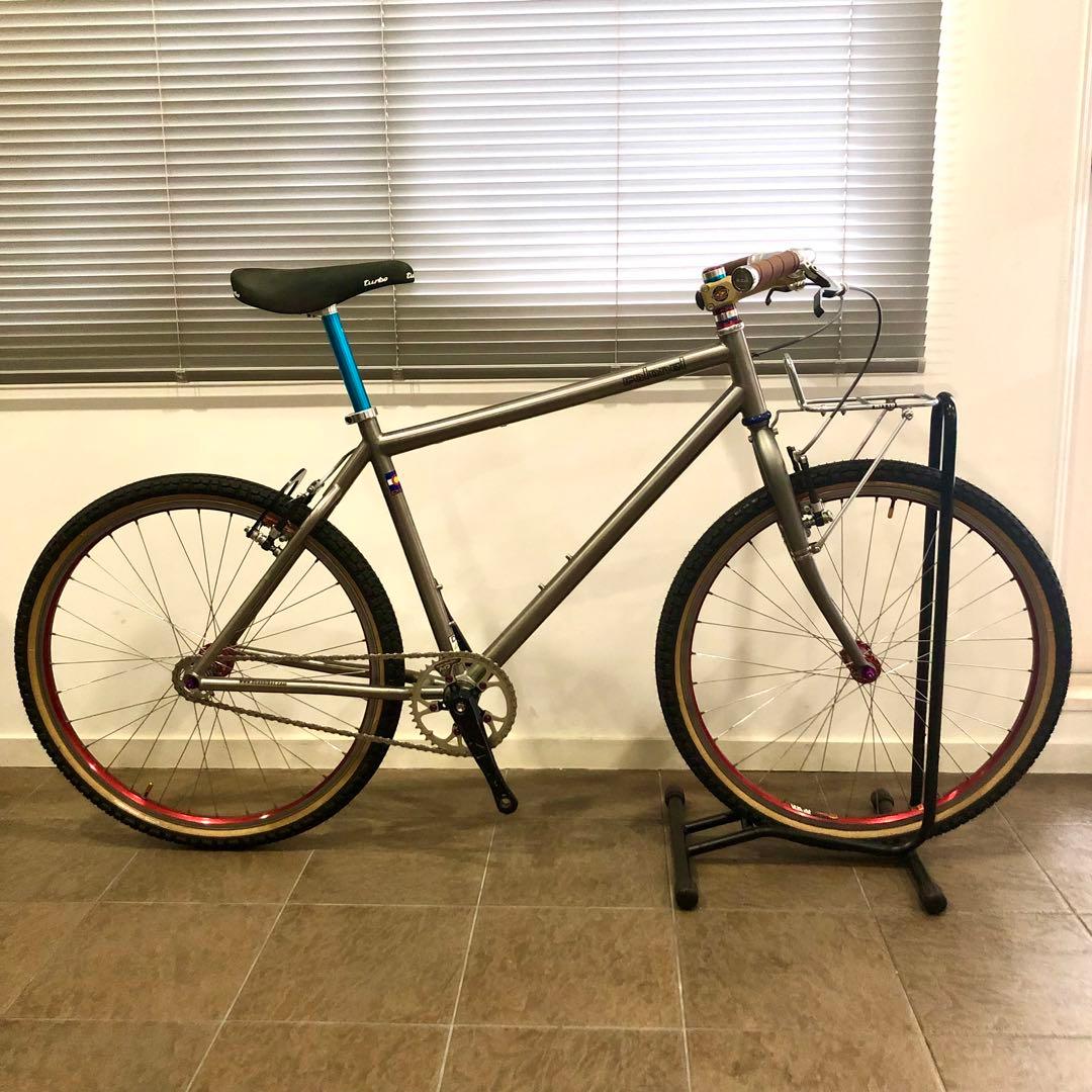 ディーン DEAN BIKES colonel チタン シングルスピード 手渡し