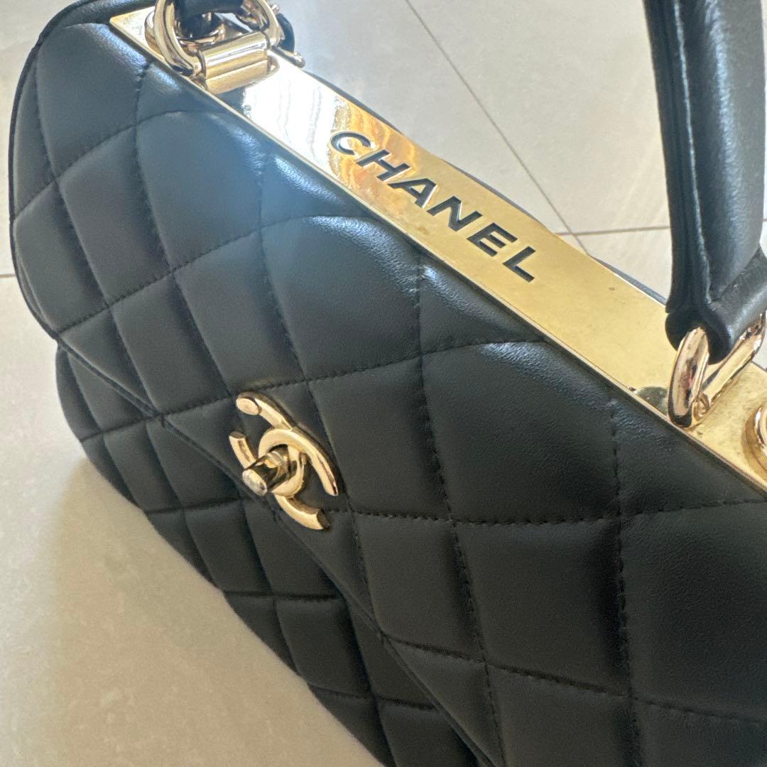 CHANELノベルティ　チェーン　キルティング　ショルダーバック