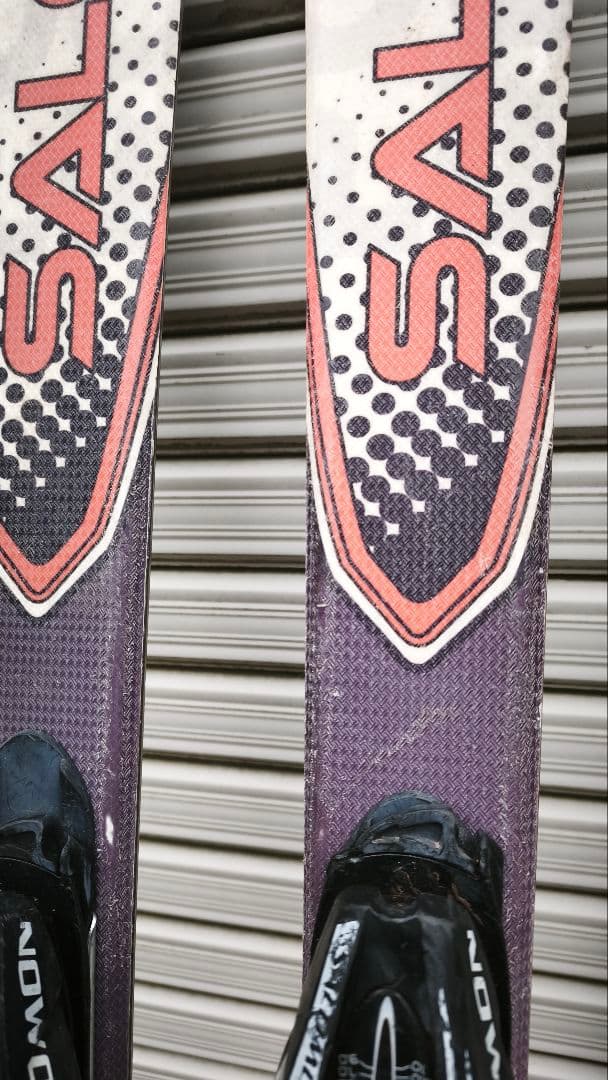 SALOMON FOCUS スキー板　135cm　調整可能ビンディング