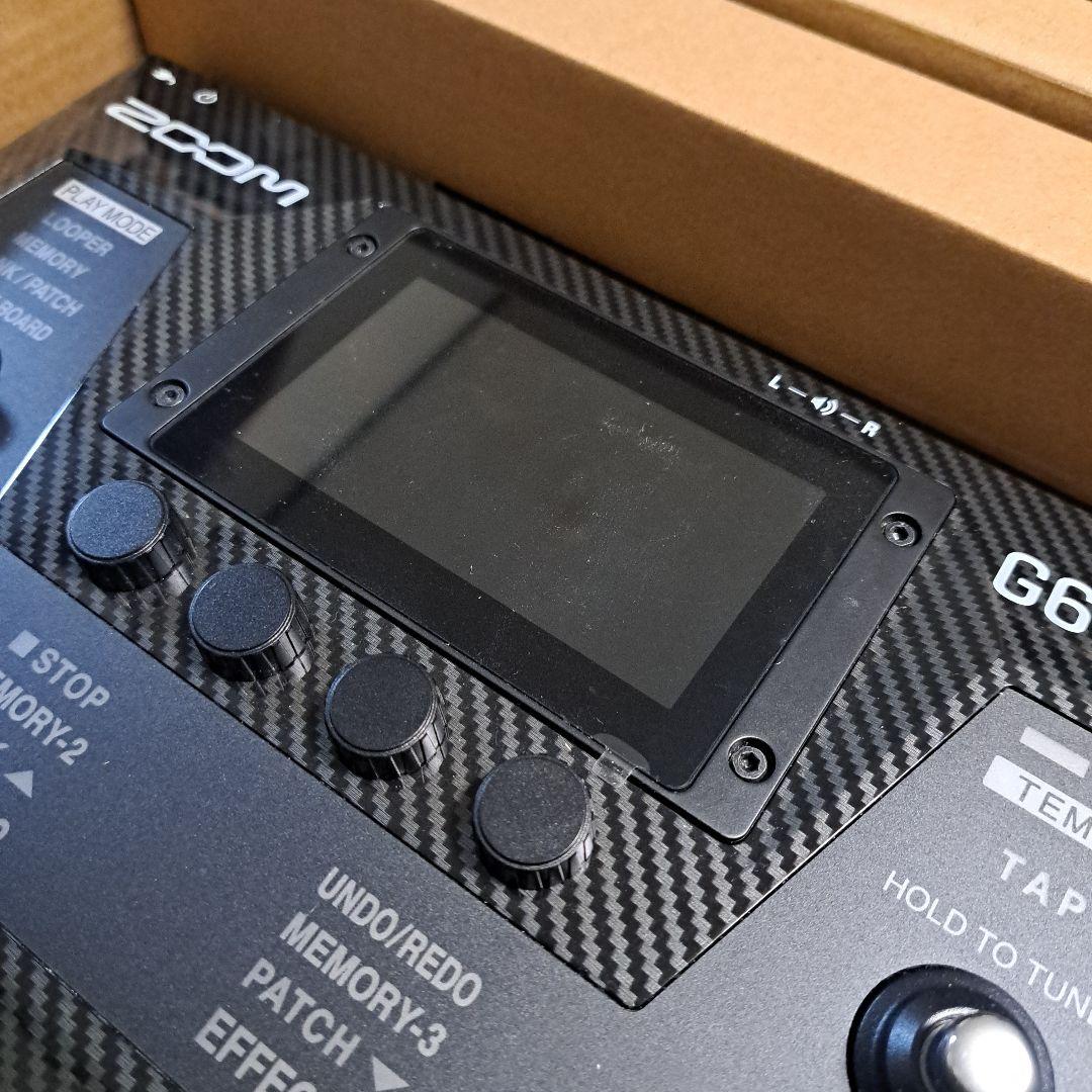 ZOOM G6 ギターエフェクター　ケーブル付き