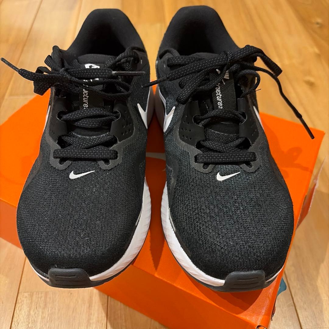 Nike structure 26 wide 22.5cm 黒