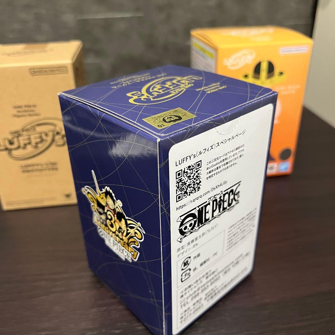 LUFFY's 3種セットプロトタイプ　エルバフ　ワンピカードゲームロゴタイプ