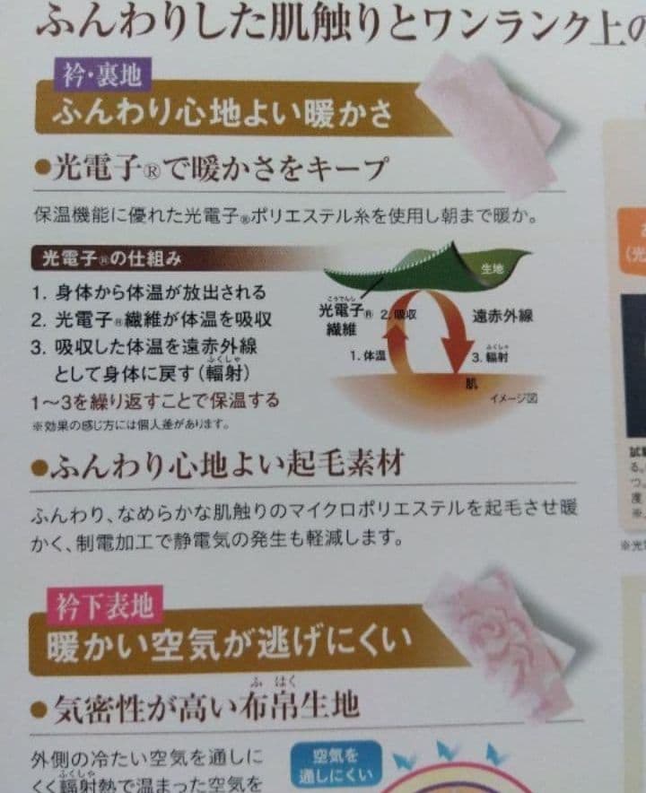 専用出品　シャルレ　あったか掛けカバーダブル新品未開封