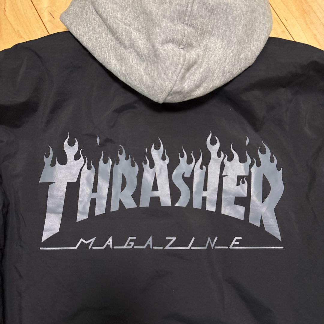 【極美品】　AA HARDWEAR ダブルエー　スラッシャー　スノボ　黒灰　L