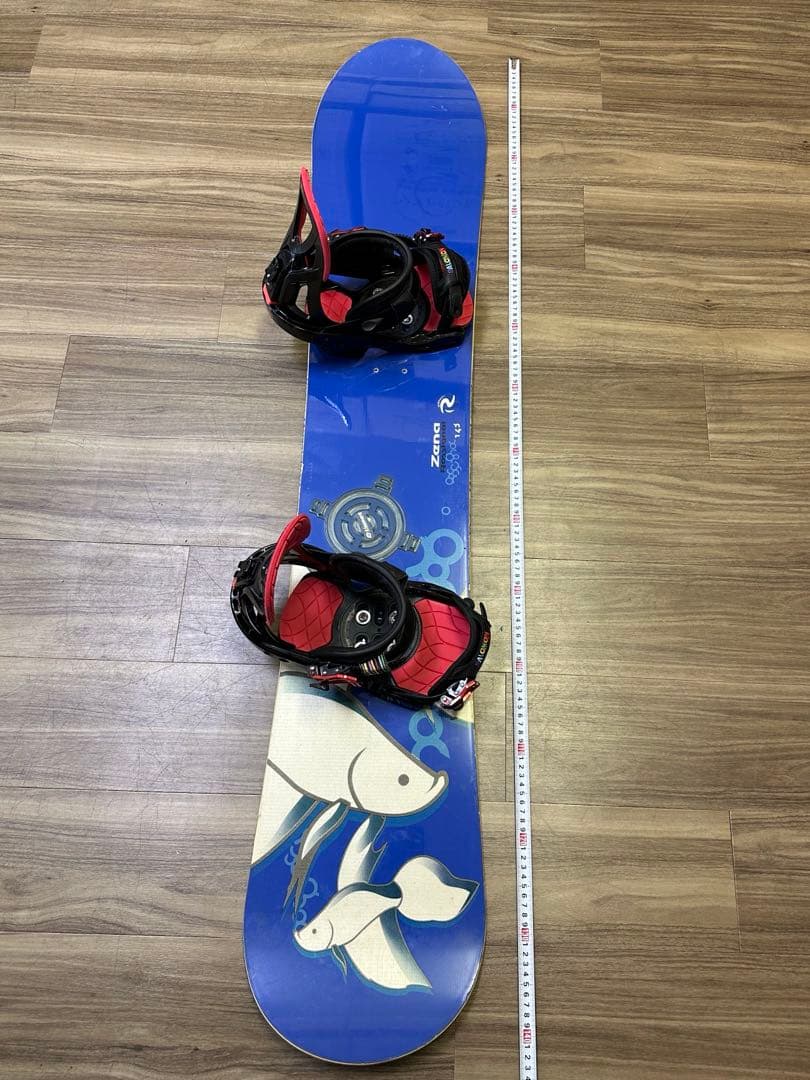 スノーボード ROSSIGNOL143cm ビンディング SALOMON S/M