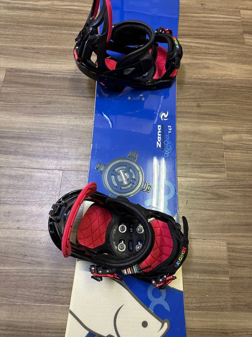 スノーボード ROSSIGNOL143cm ビンディング SALOMON S/M