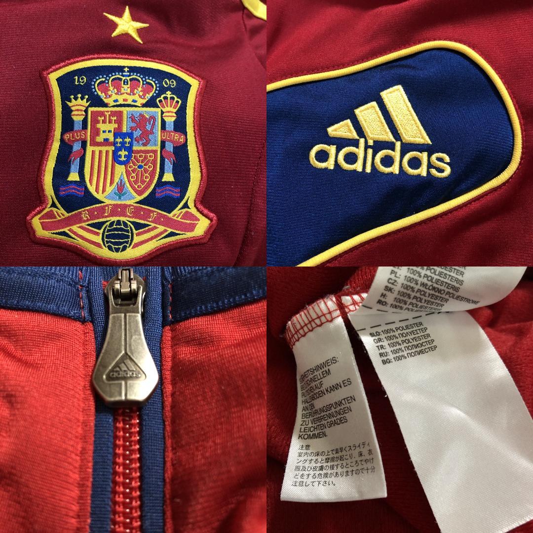 スペイン代表アディダスadidasジャージ上下セットXSメンズRED送料無料