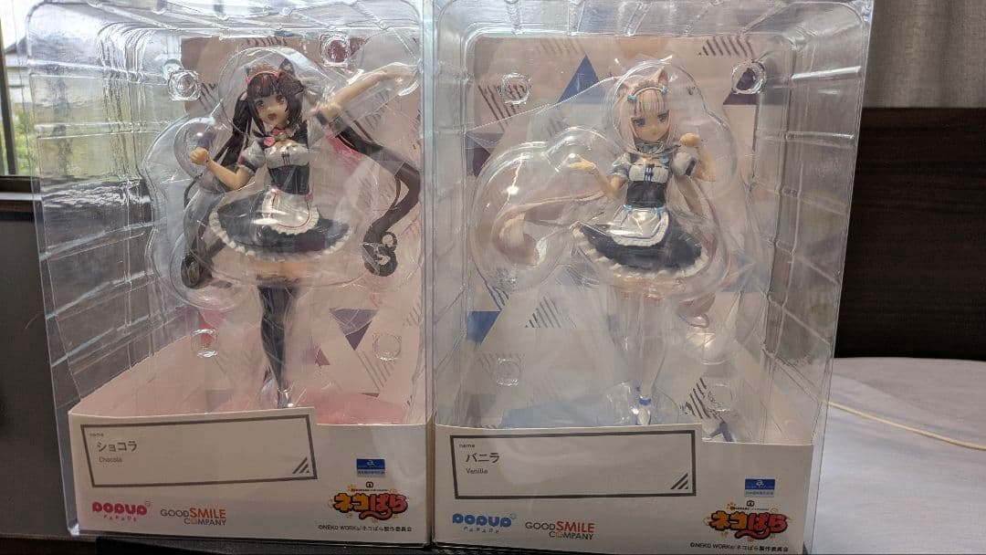 POP UP PARADE ネコぱら バニラ　ショコラ　フィギュア　2体セット