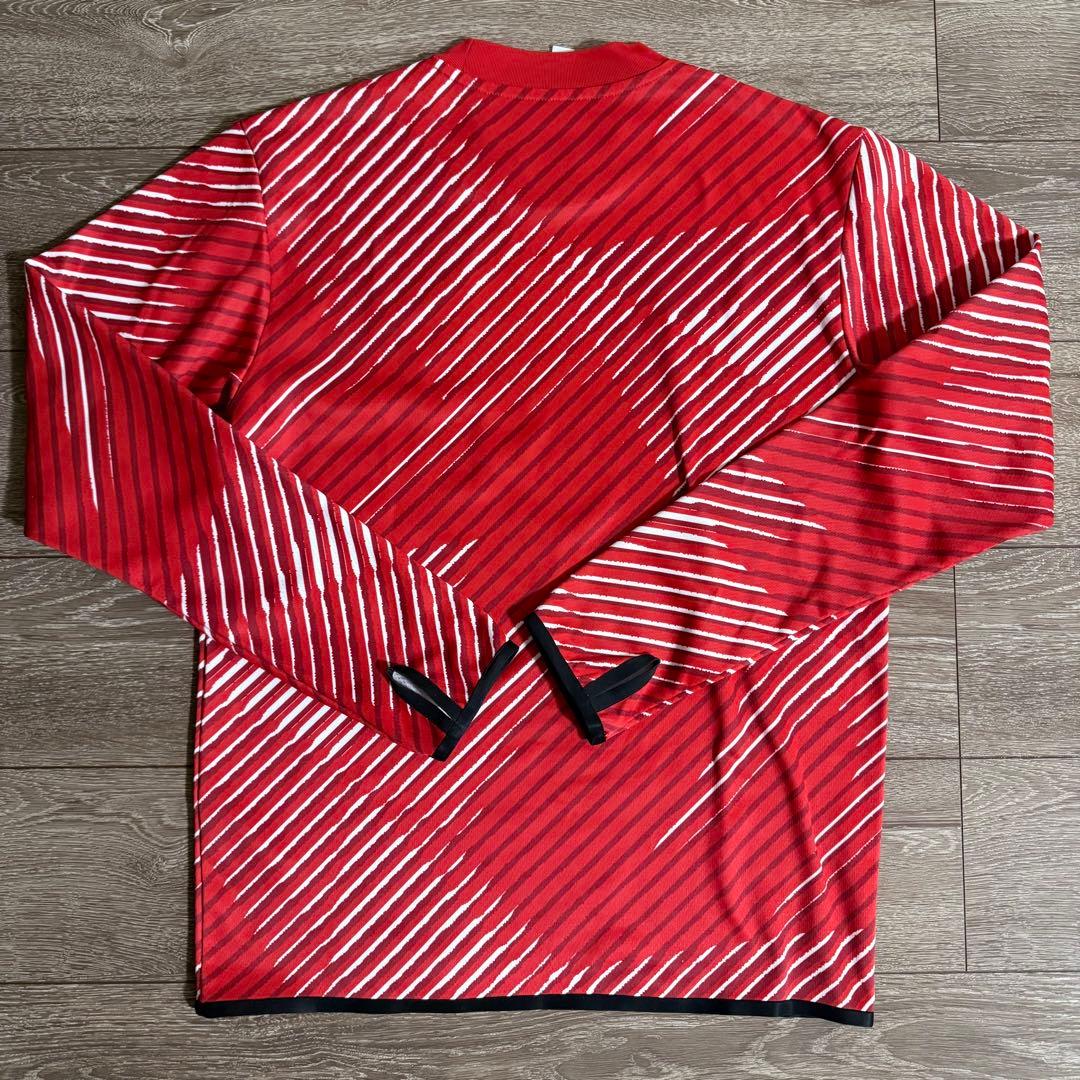超美品 adidas 日本代表 22/23 プレマッチ ウォームトップ M