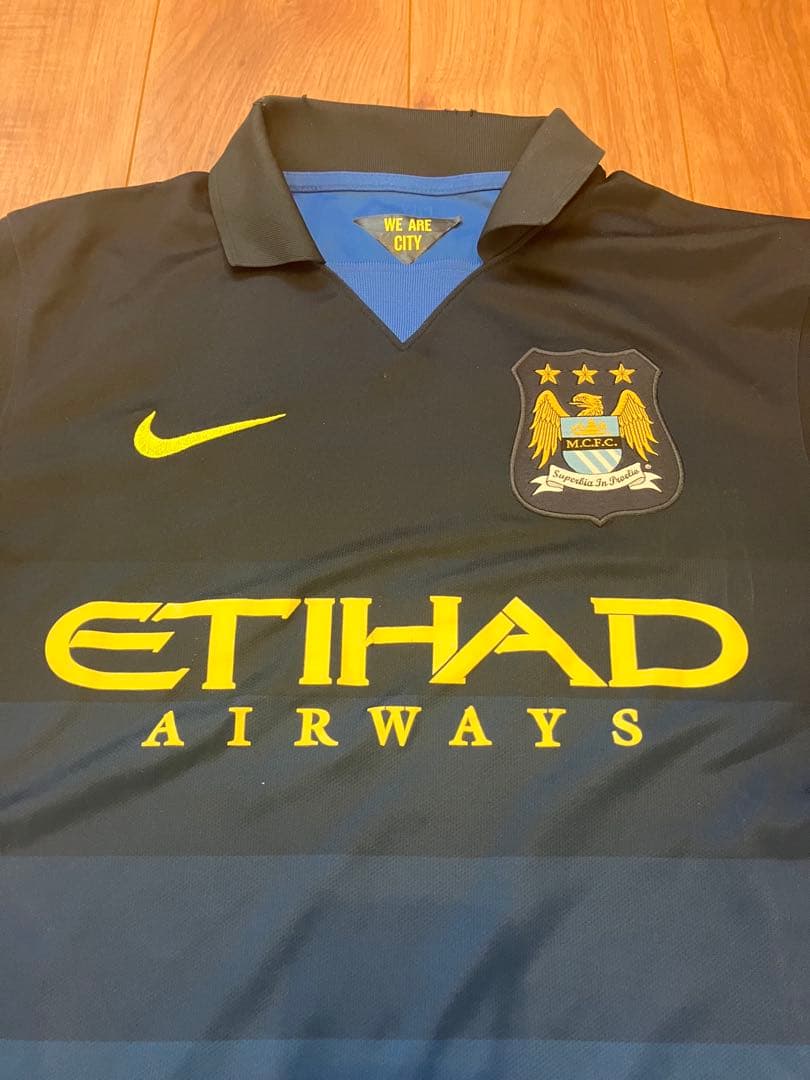 マンチェスター・シティ NIKE アウェイ ユニフォーム ETIHAD 古着