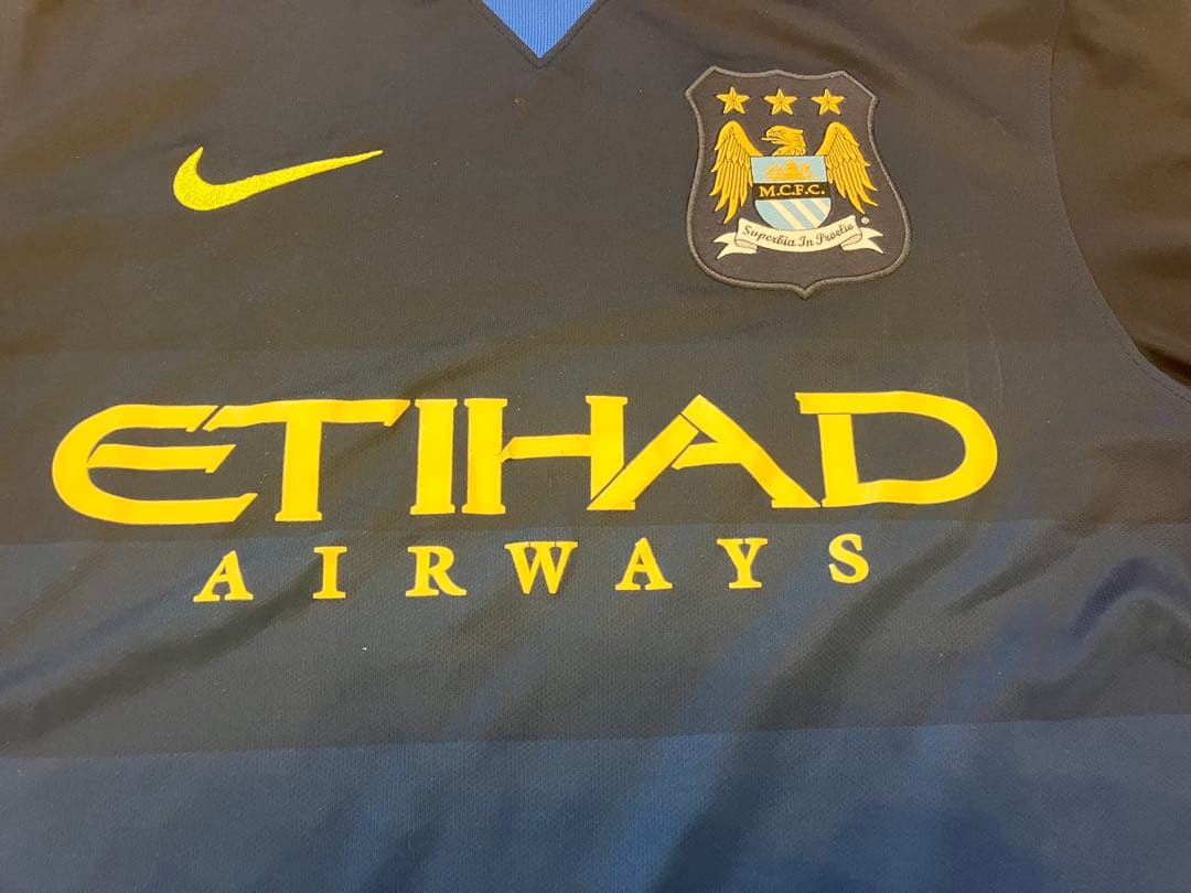 マンチェスター・シティ NIKE アウェイ ユニフォーム ETIHAD 古着
