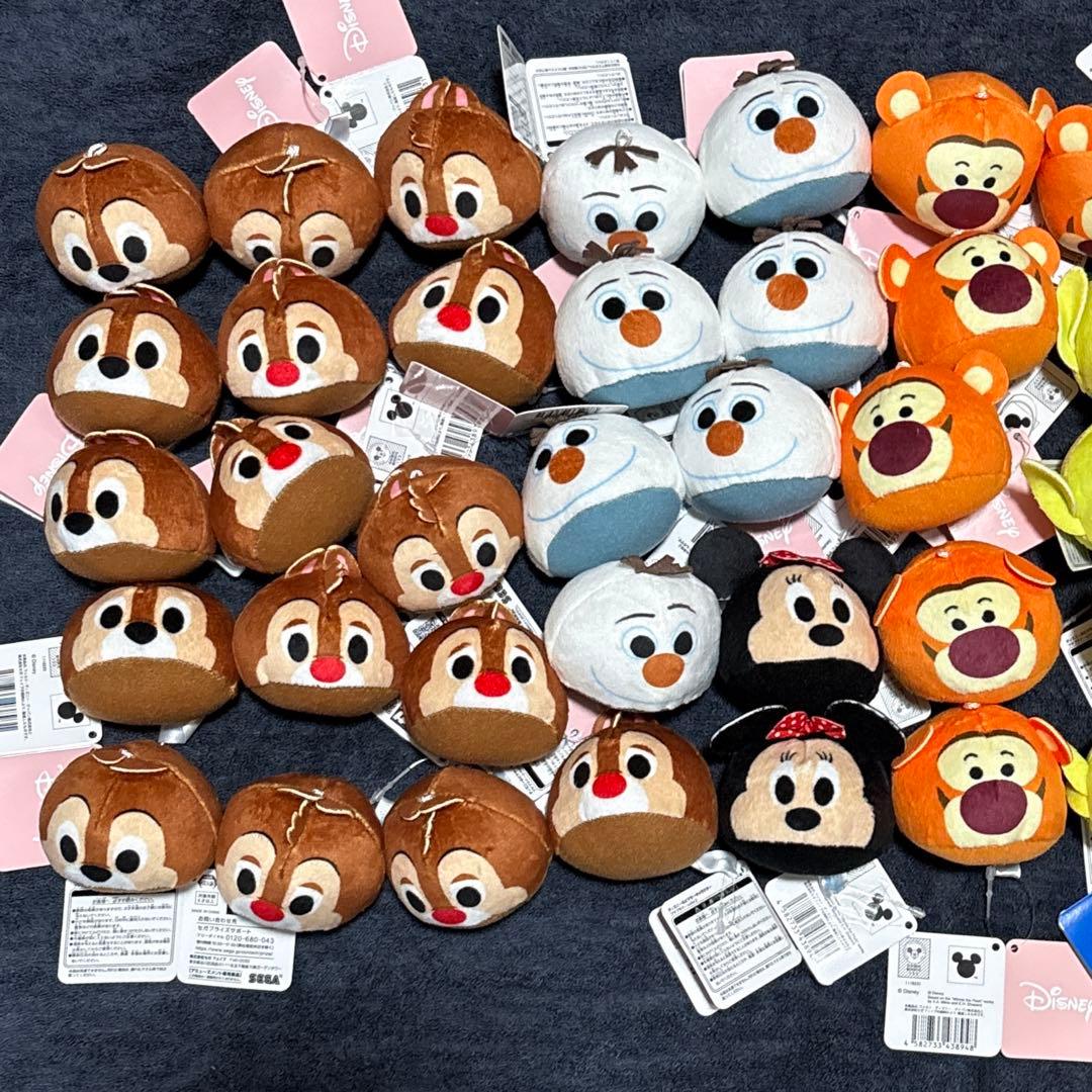 ディズニー プチプチドーム ぬいぐるみ まとめ売り 大量 45点セット