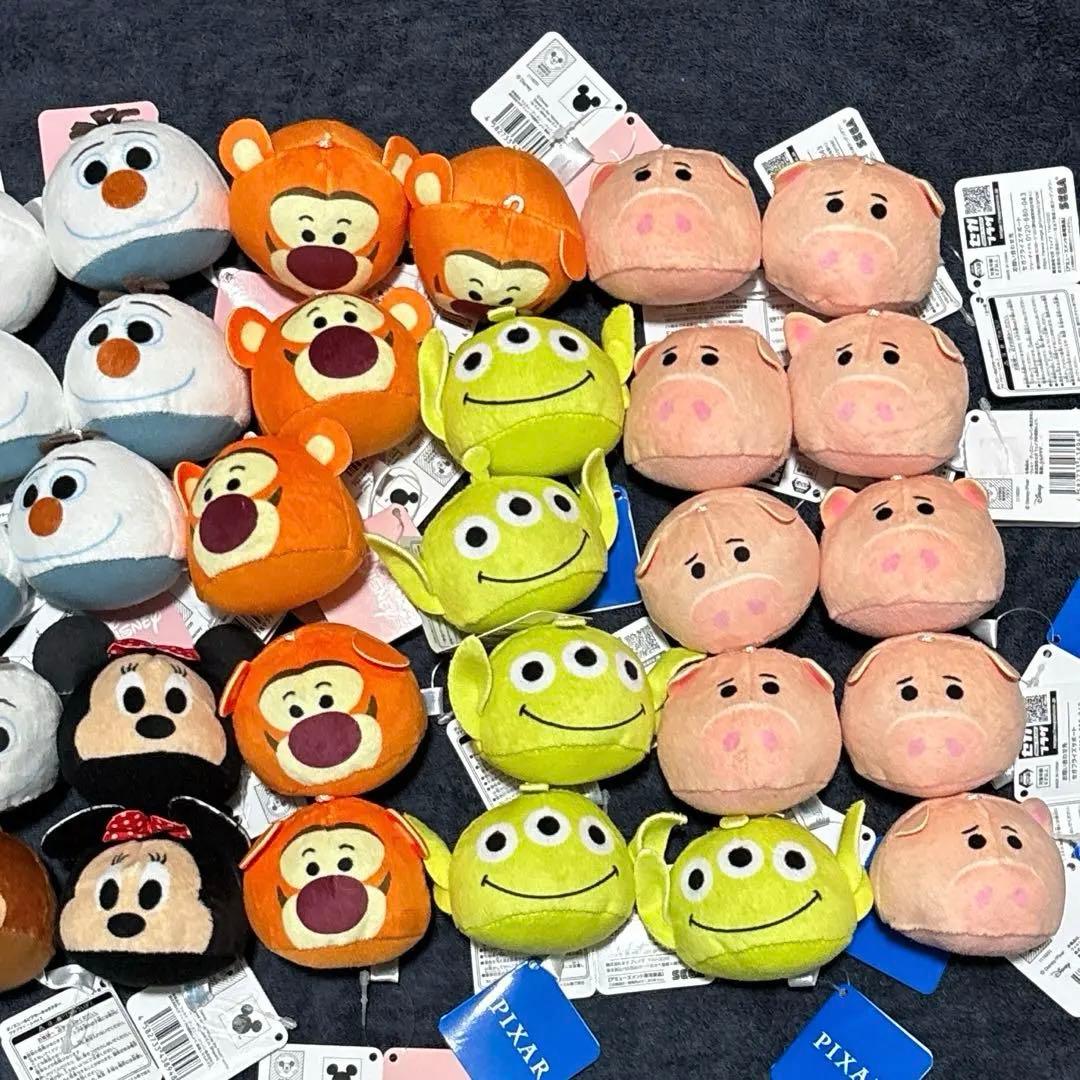 ディズニー プチプチドーム ぬいぐるみ まとめ売り 大量 45点セット