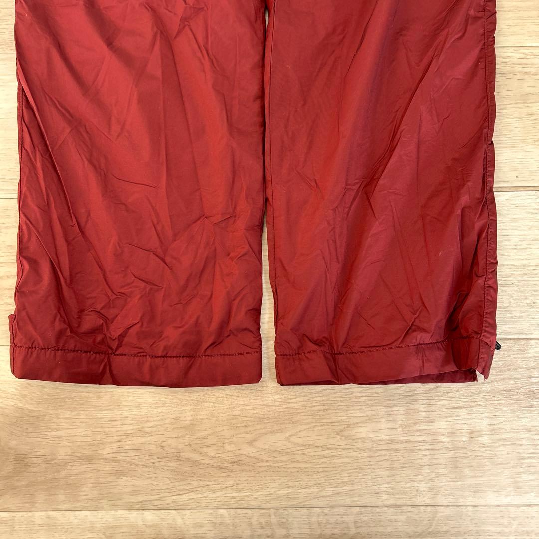 YONEX ヨネックス 裏地付ウィンドウォーマーシャツ＆パンツ ボルドー/白 L