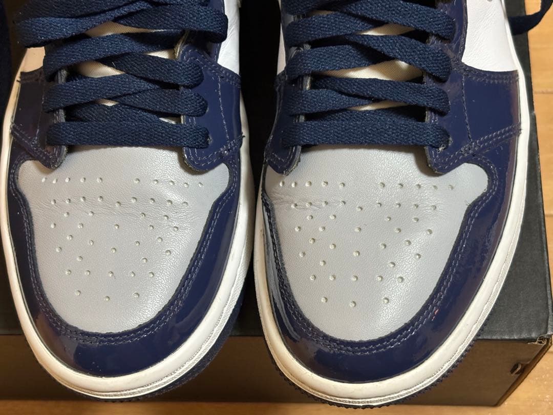 週末限定値下げNike Air Jordan 1 ゴルフシューズ ネイビー