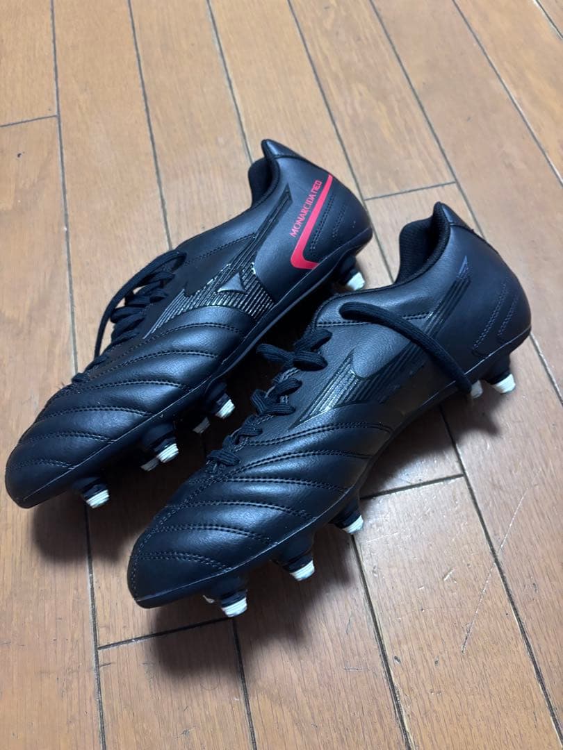 Mizuno Monarch ブラックスパイクシューズ