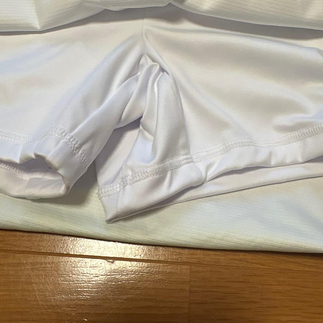 新品タグ付き！ヨネックス テニススカート ホワイト/イエロー（M）