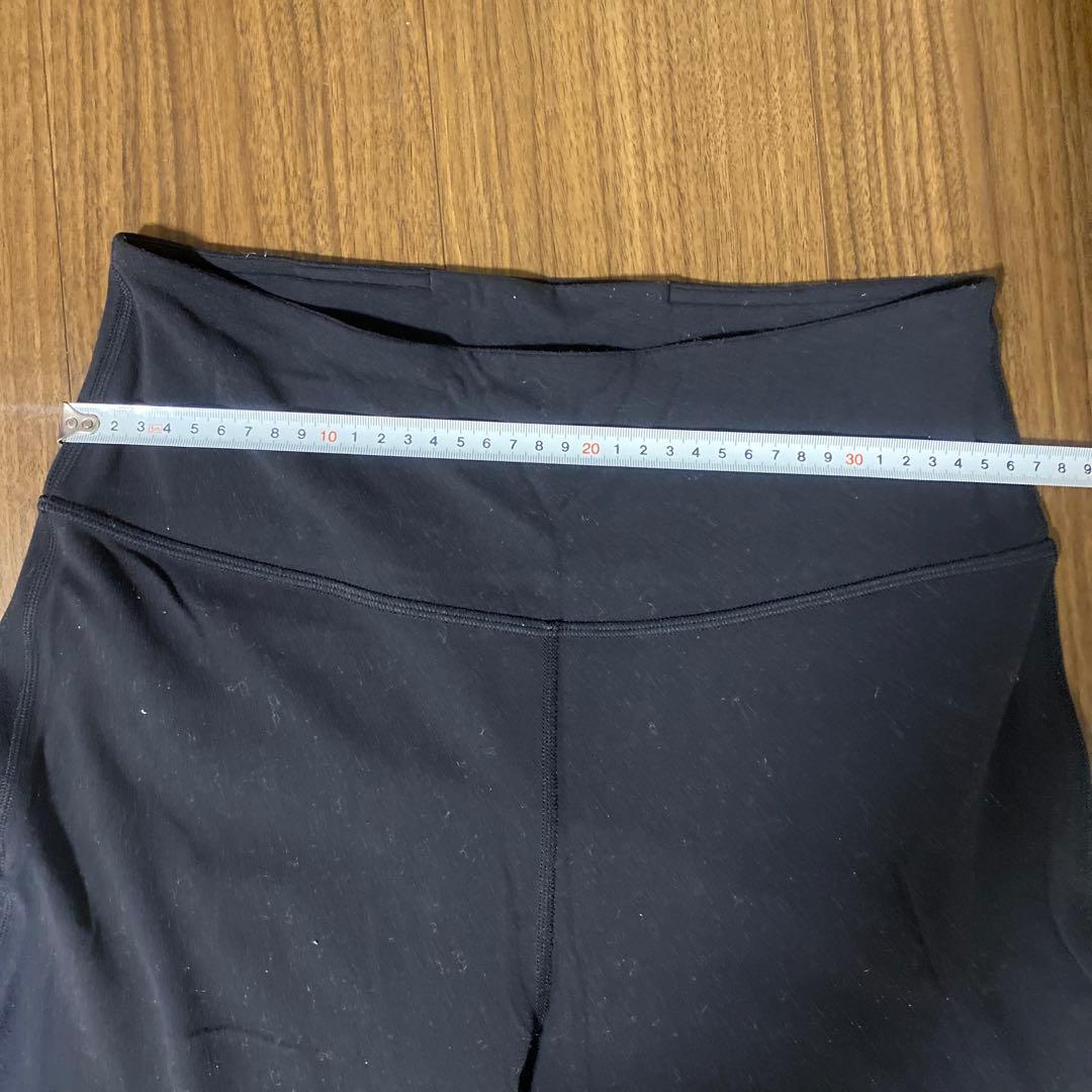 Lululemon ハイウエスト ブラック フレア　ヨガパンツ　サイズL