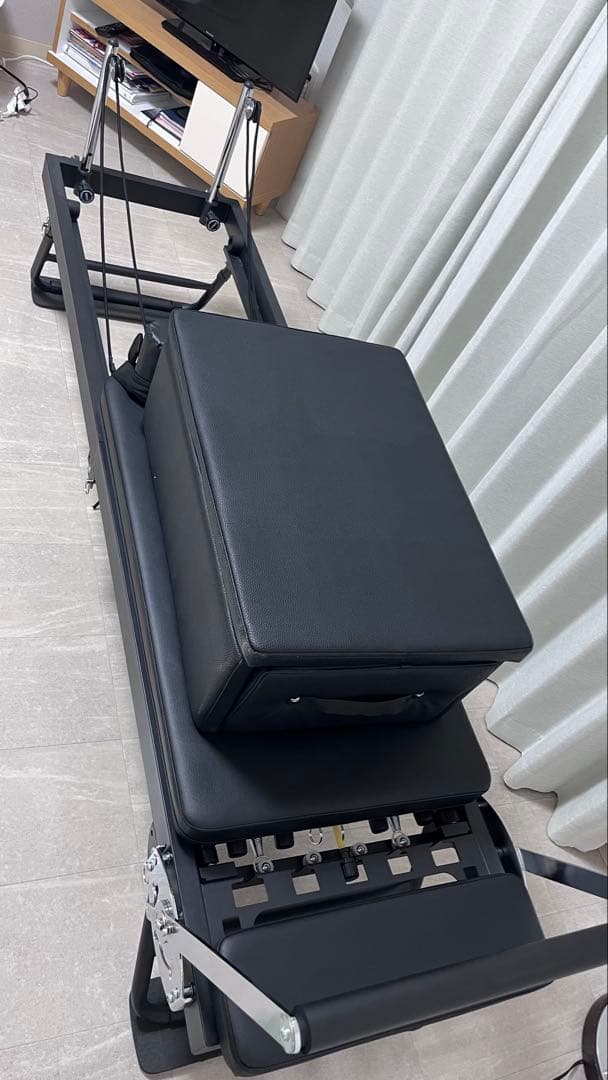 折りたたみピラティスリフォーマー,BOX,ボード付き 半年使用 美品 たのメル便