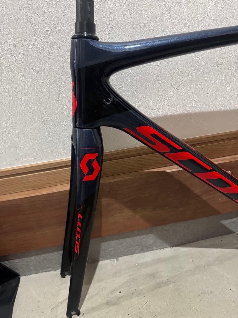 美品　SCOTT ADDICT RC10 2018年 フレームセット