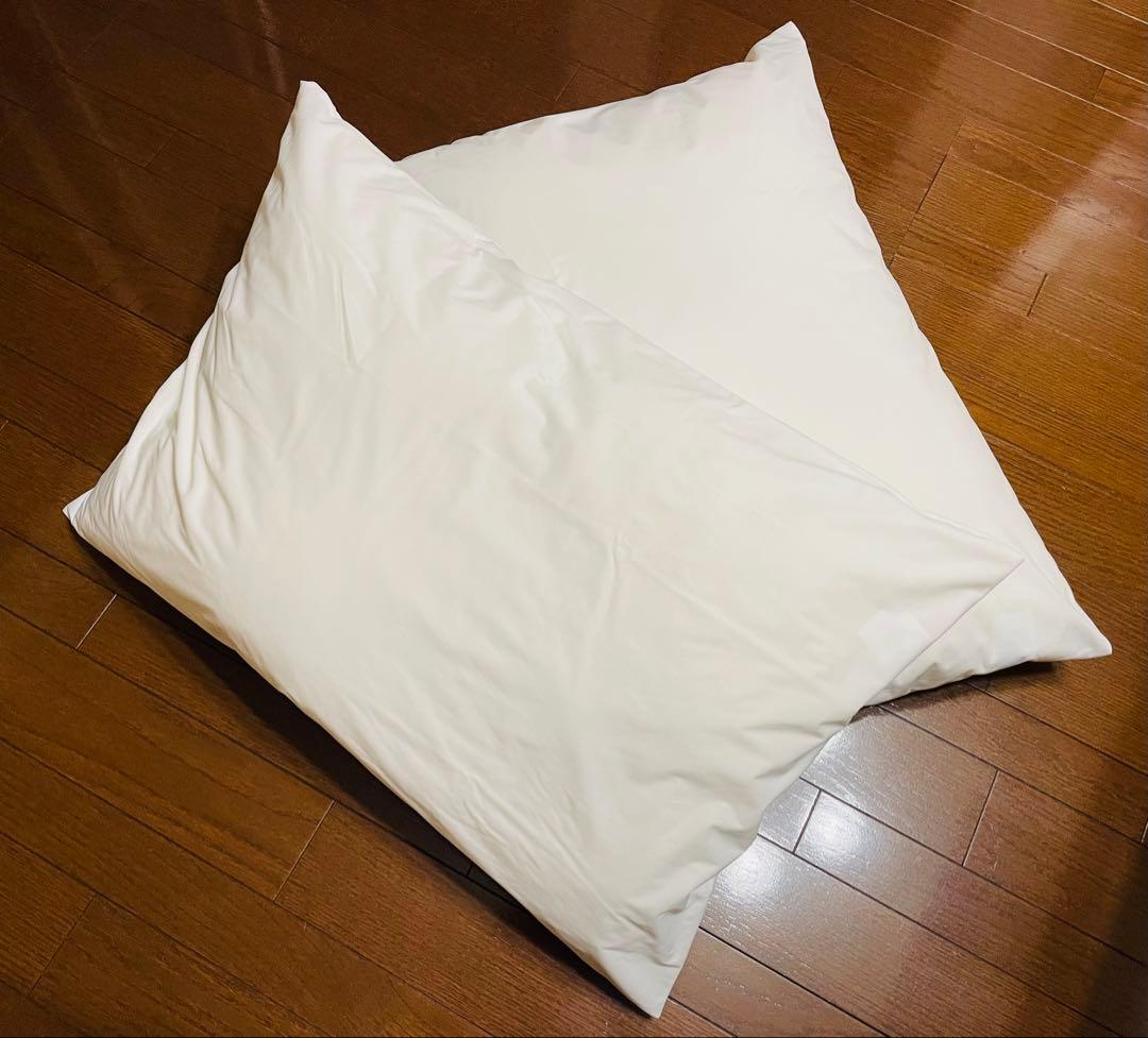【新品未使用】シモンズ スクエアピロー日本製2個セット(カバー2種類付き！)