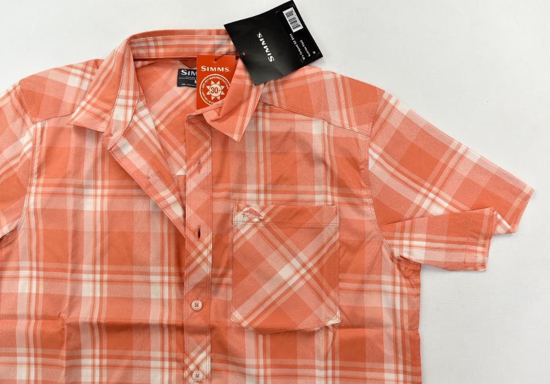 Simms★シムス Outpost Plaid 半袖シャツ size:S