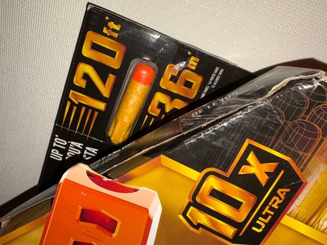 絶版　ほとんど未使用　弾欠品　nerf ナーフウルトラ Hasbro