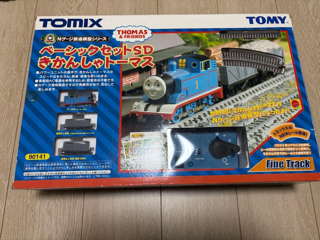 TOMIX ベーシックセットSDきかんしゃトーマス　動作確認済み　注意書き有り