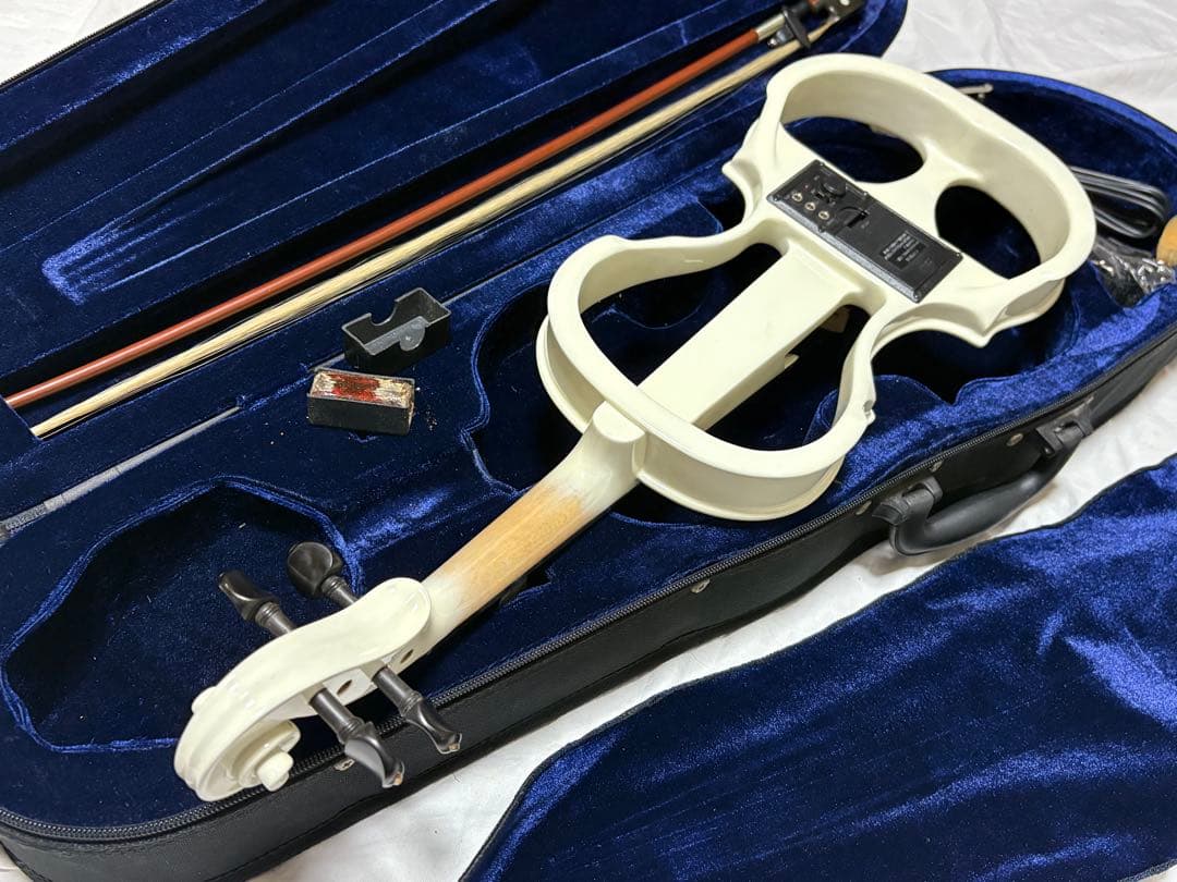 KIKUTANI エレクトリックバイオリン　専用ケース付き美品1937-02-1