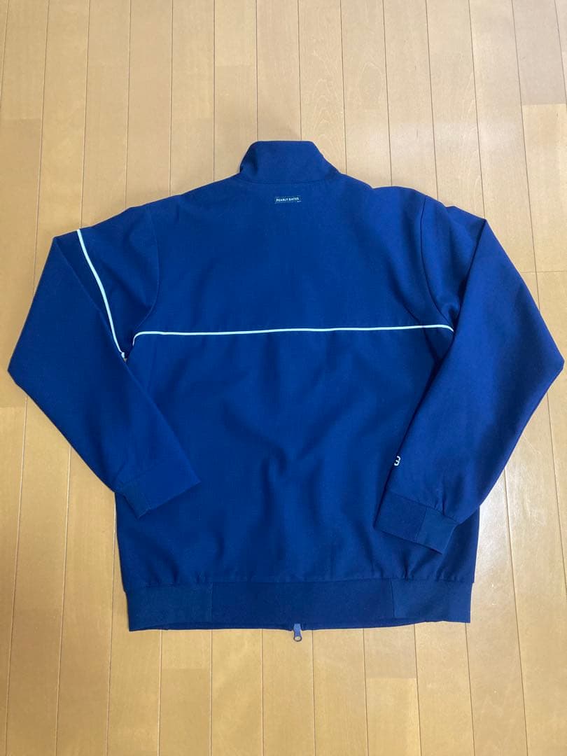 パーリーゲイツ メンズ ブルゾン 6(LL) 紺 ネイビー　ダブルジップアップ