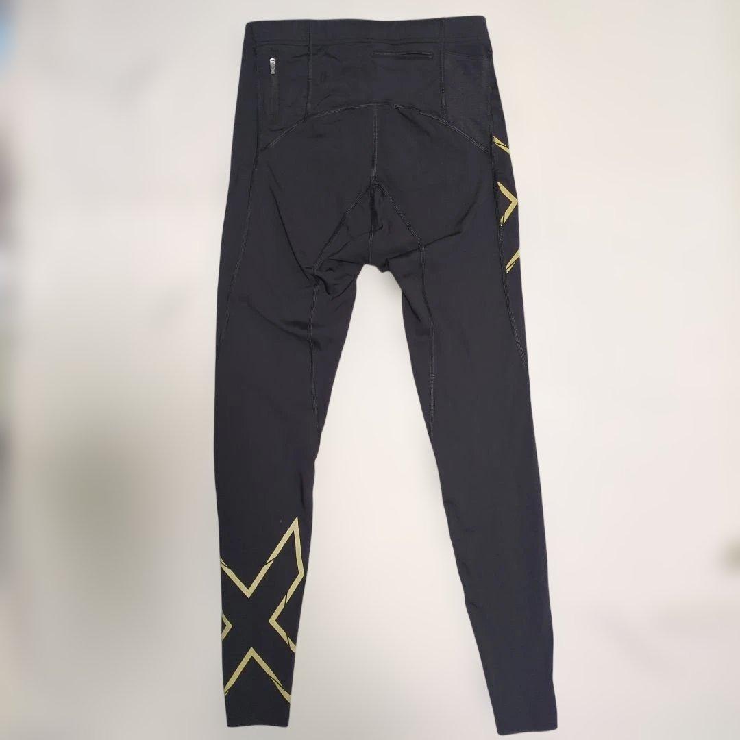 【メンズ】2XU MCSランニングコンプレッションタイツ ロング Sサイズ