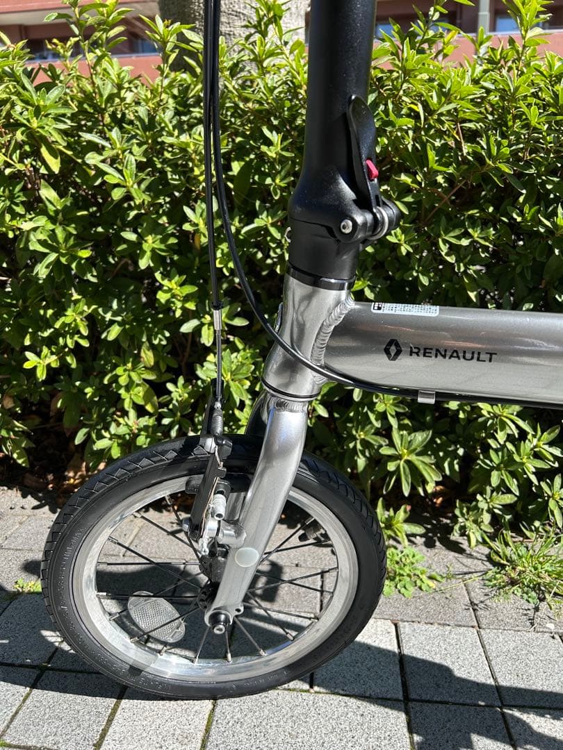 RENAULT PLTINUM LIGHT6 折りたたみ自転車14インチシルバー