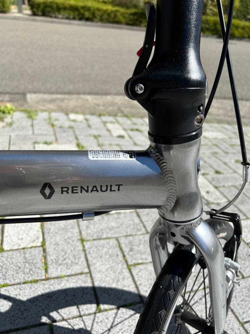 RENAULT PLTINUM LIGHT6 折りたたみ自転車14インチシルバー
