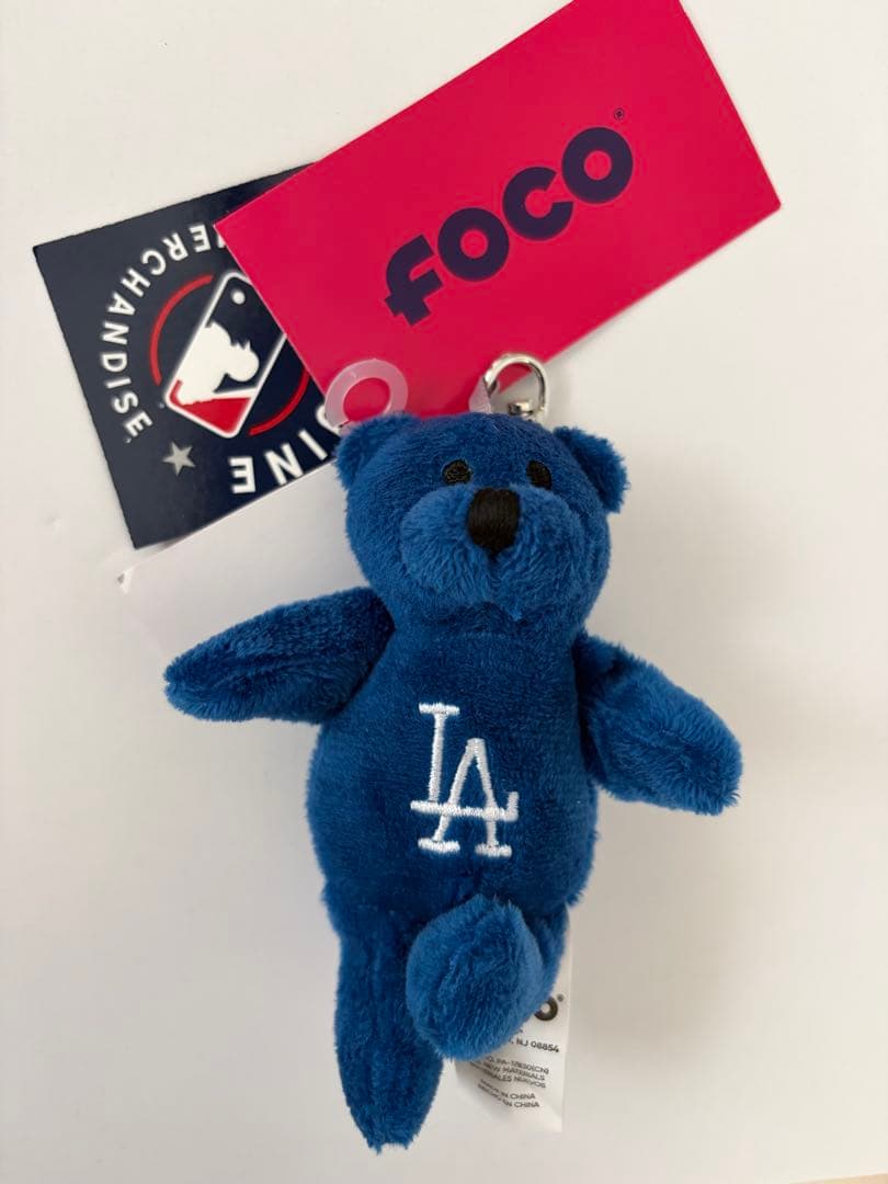 【新品タグ付】大谷翔平 ロサンゼルス・ドジャース ベア キーホルダー 3色セット