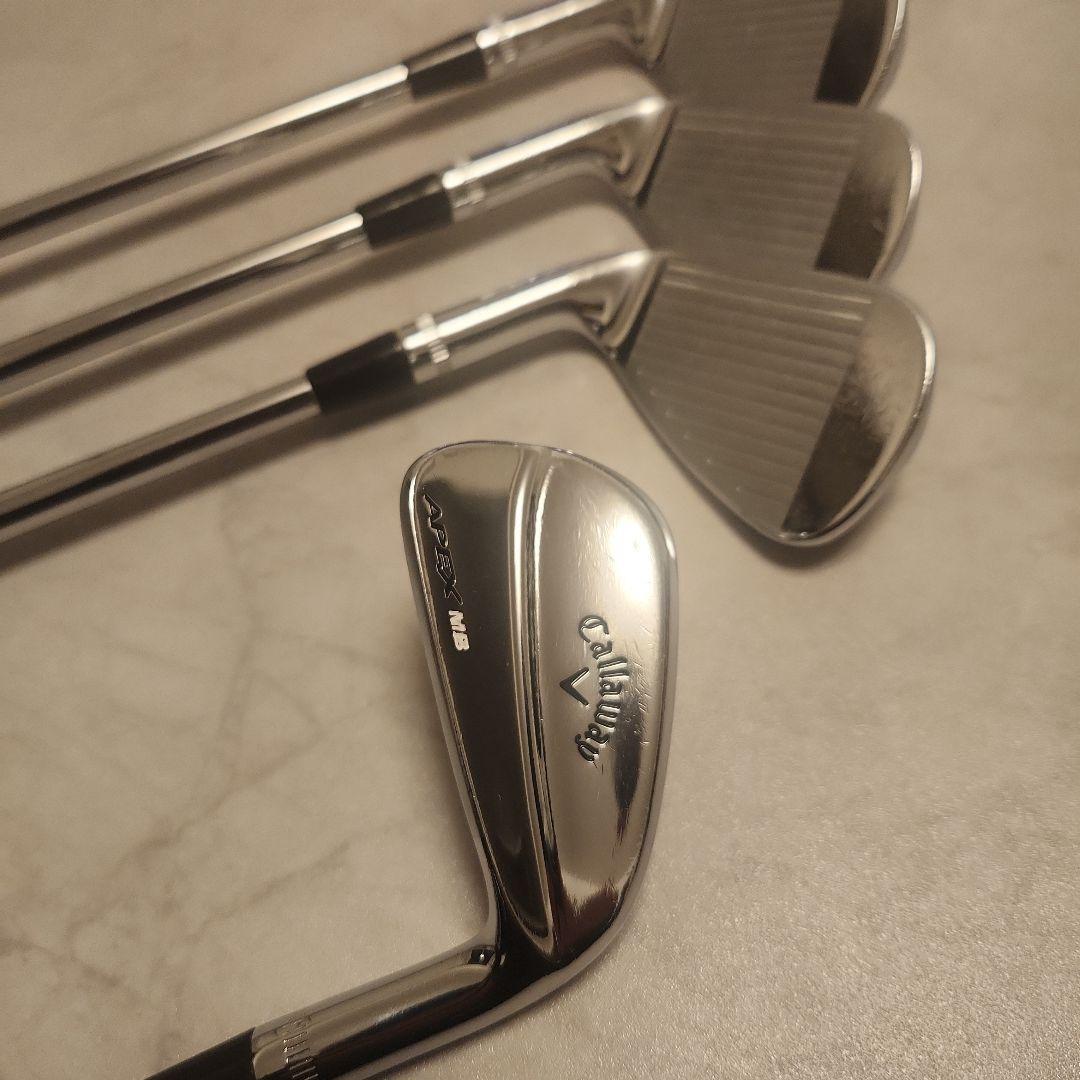 Callaway APEX MB アイアンセット 5本　石川遼プロ愛用モデル