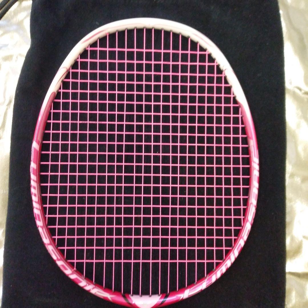 良品　Mizuno バドミントンラケットLUMINASONIC LP 4U6