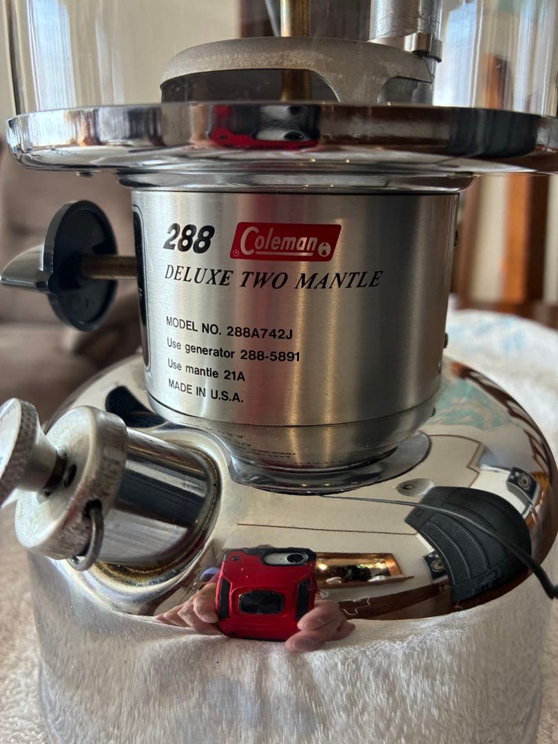 [美品][メッキタンク] コールマン288デラックス 288A742J
