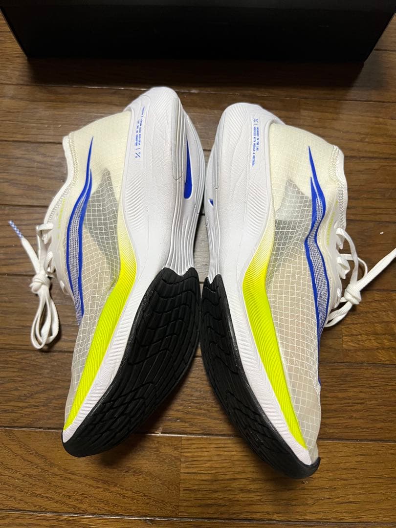 【美品】NIKE ヴェイパーフライネクストパーセント 25cm 初代 白