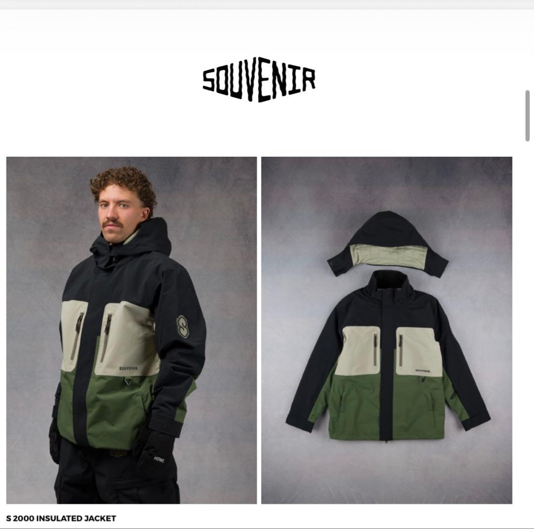 SOUVENIR スーベニア スノーボードウェア25-26モデル セットアップ