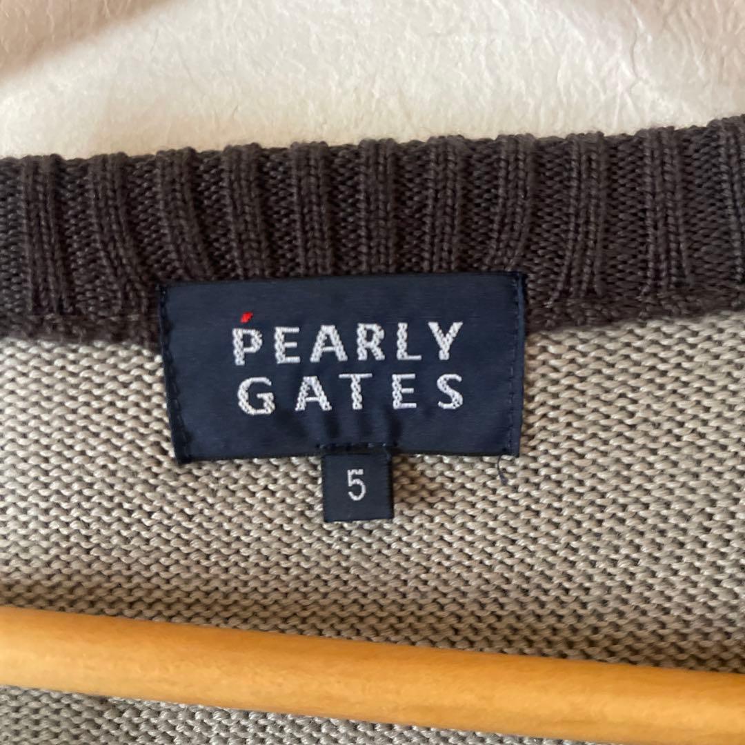 PEARLY GATES 迷彩セーター サイズ5