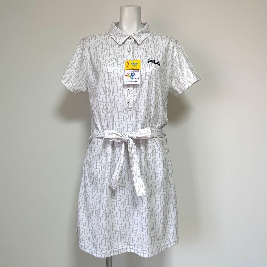 新品 FILA GOLF フィラゴルフ レディース ワンピース LL